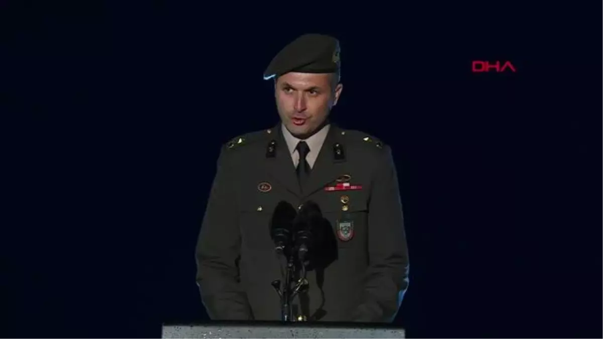 ANZAKLAR, GELİBOLU YARIMADASI'NDA 'ŞAFAK AYİNİ' İLE ANILDI - EK