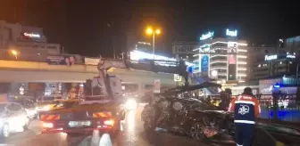 Büyükdere Caddesi'nde makas atan otomobil sürücüsü, trafiği savaş alanına çevirdi: 8 yaralı