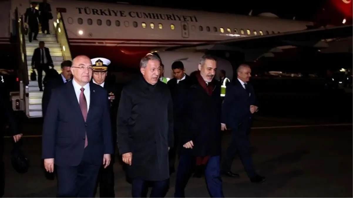 Dünyanın gözü bu zirvede! Akar ve Fidan; Suriye, İran ve Rusya heyetleriyle görüşmek için Moskova'ya gitti