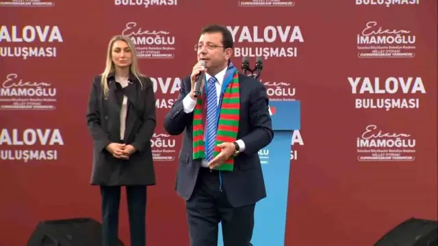 İmamoğlu, CHP'nin ortada bıraktığı Salman'a Yalova'da sahip çıktı