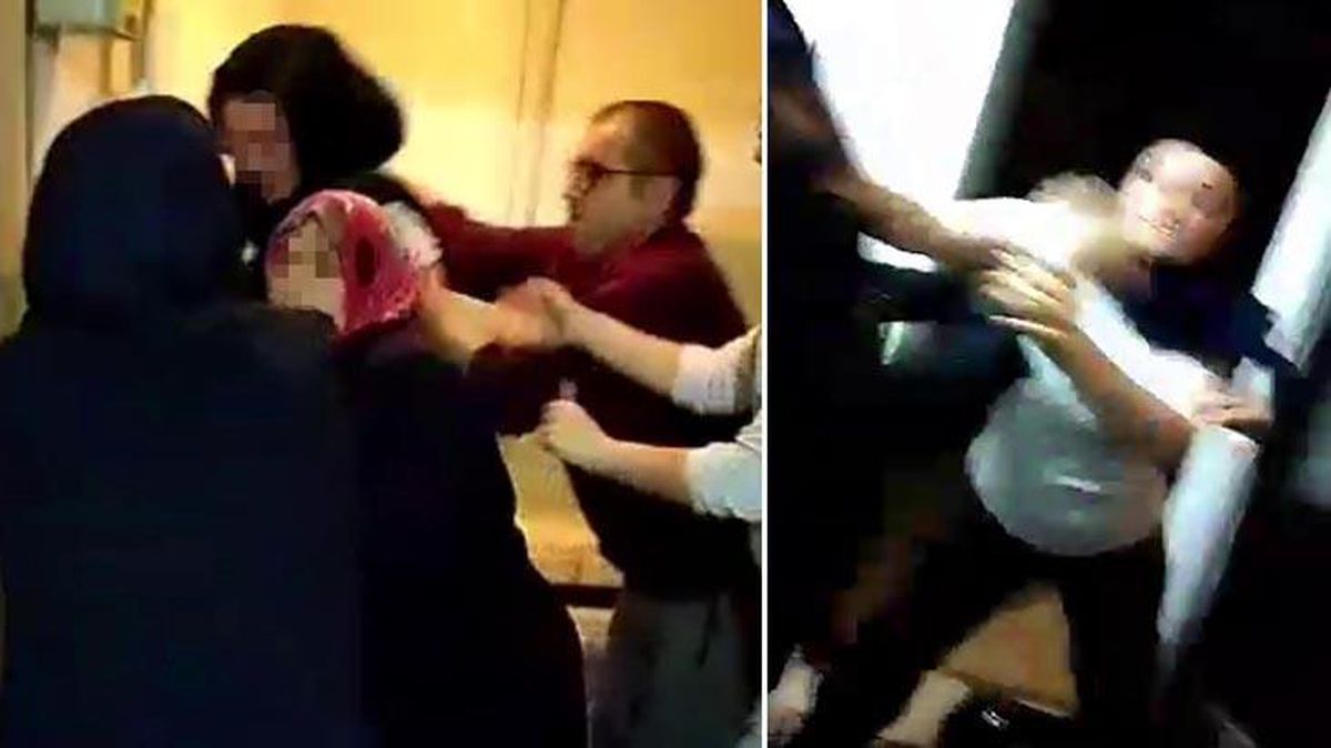 Kiracısının kapısına dayanan ev sahibi olay çıkarttı! Terlikler havada uçuştu
