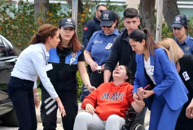 Genç polis memuruna en acı veda! Hamile eşi ayakta duramadı, babasının sözleri yürek yaktı