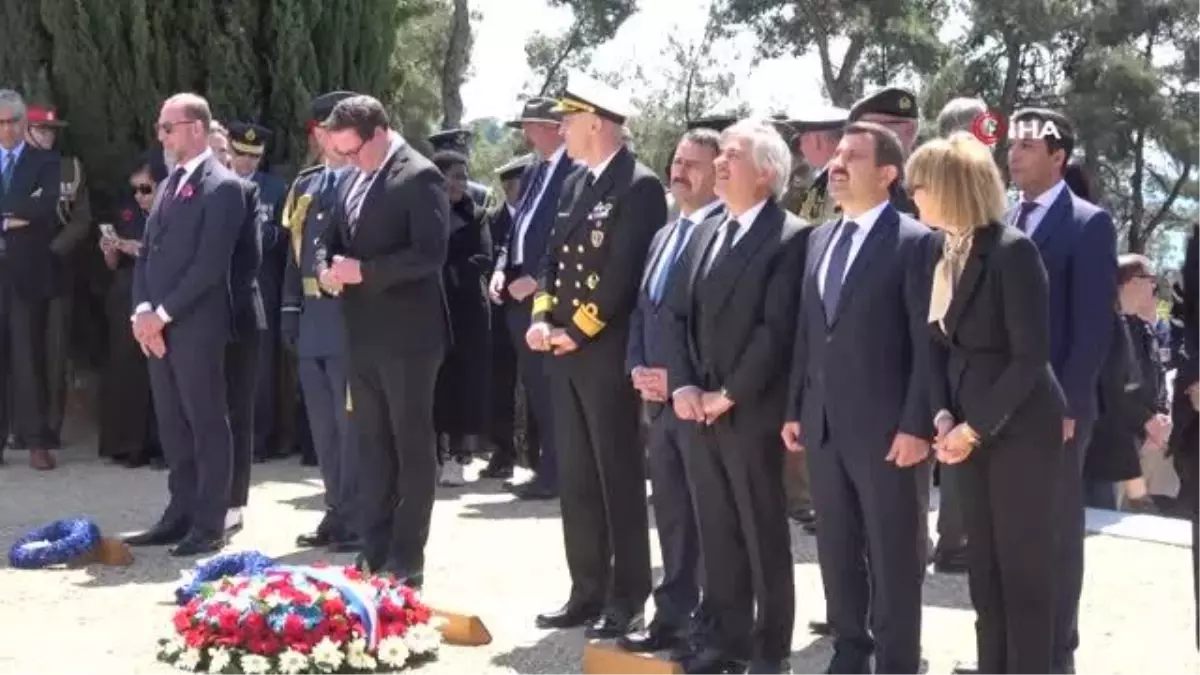 Savaşta hayatını kaybedenler Yalnız Çam Anıtı'nda anıldı