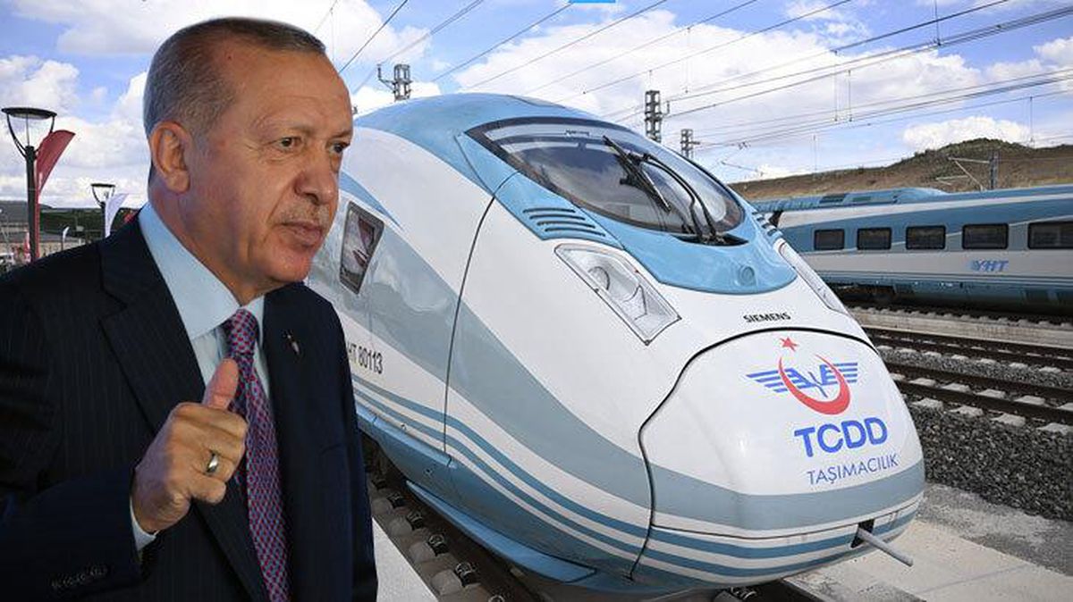 Ankara-Sivas Hızlı Tren Hattı'nın açılışına katılamayan Cumhurbaşkanı Erdoğan müjdeyi sosyal medyadan verdi: Mayıs sonuna kadar ücretsiz
