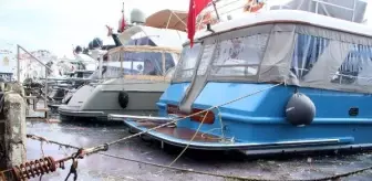 Arnavutköy sahilinde kirlilik