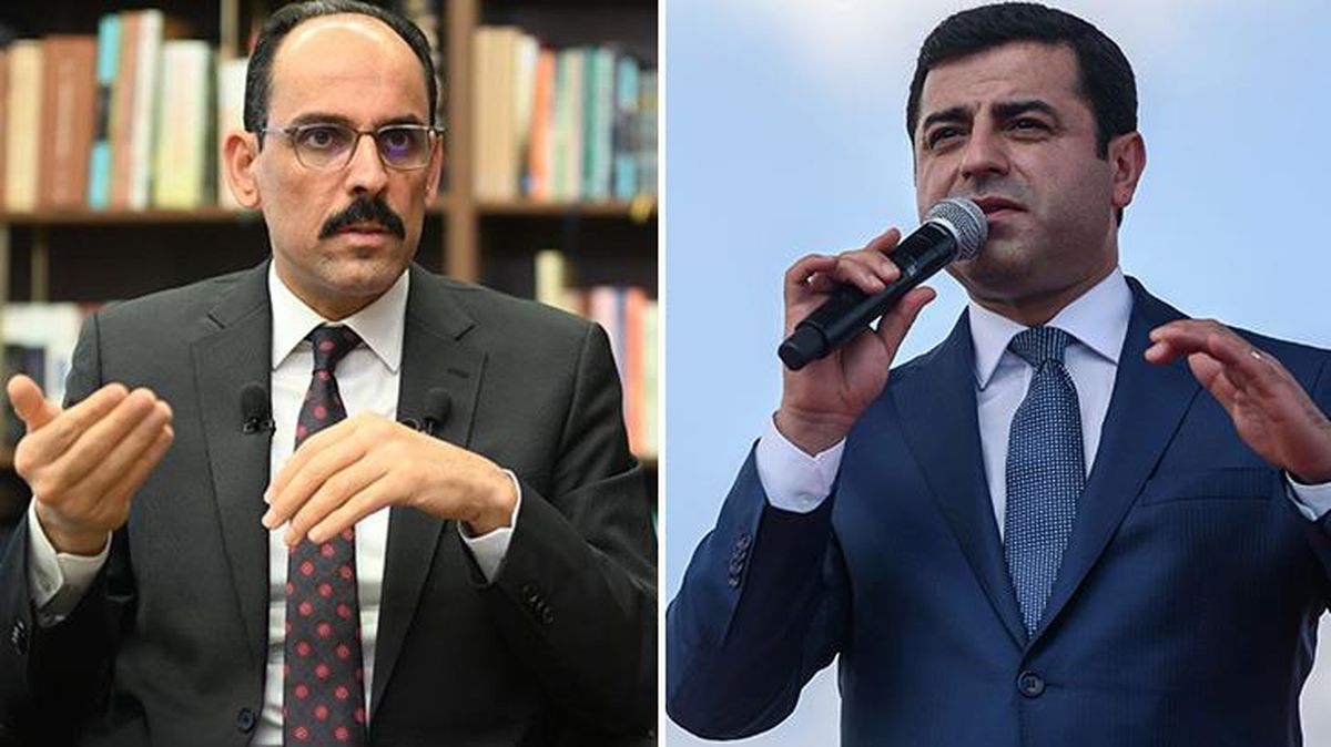 Demirtaş'ın 'İmralı'ya heyet gönderildi' iddiasına Cumhurbaşkanlığı Sözcüsü İbrahim Kalın'dan yanıt: Açık ve net olarak yalan