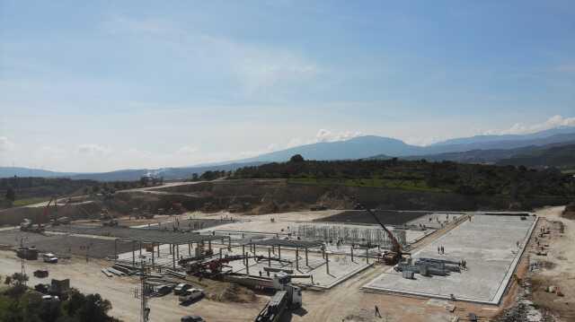 Hatay'da Defne Devlet Hastanesi yükselmeye başladı Hatay'da Defne Devlet Hastanesi yükselmeye başladı