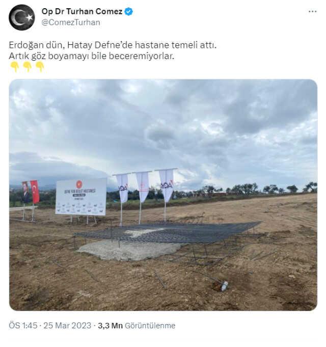 Hatay'da Defne Devlet Hastanesi yükselmeye başladı Hatay'da Defne Devlet Hastanesi yükselmeye başladı