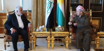 HÜDA PAR Genel Başkanı Zekeriya Yapıcıoğlu, Erbil'de Barzani ile görüştü