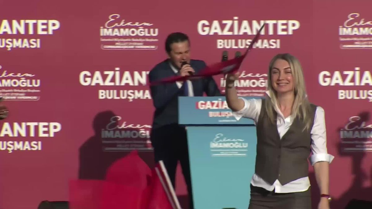 İmamoğlu, Gaziantep'te: Mülteci Sorununu da Biz Çözeceğiz