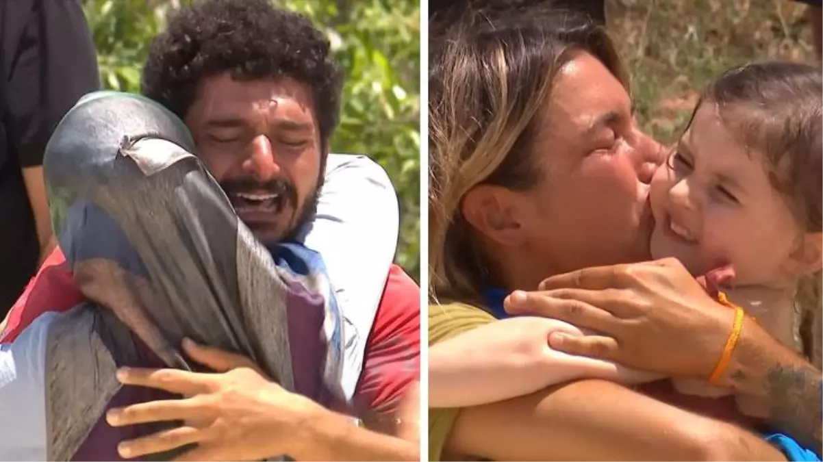 Survivor 2023'te duygusal anlar! Aileleriyle buluşan yarışmacılar, gözyaşlarına boğuldu