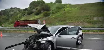 AK Parti Milletvekili Canbey, trafik kazası geçirdi