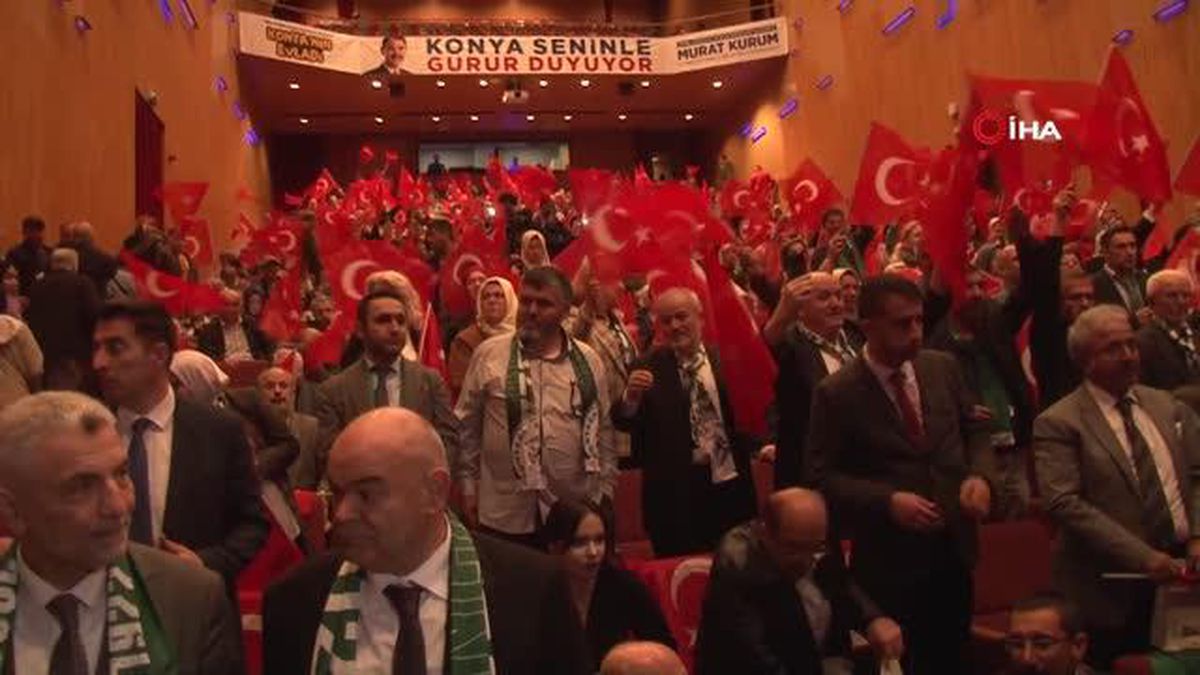 Bakan Kurum: 'Konya'nın eski stadının yerine 103 bin metrekare millet bahçesi yaptık'