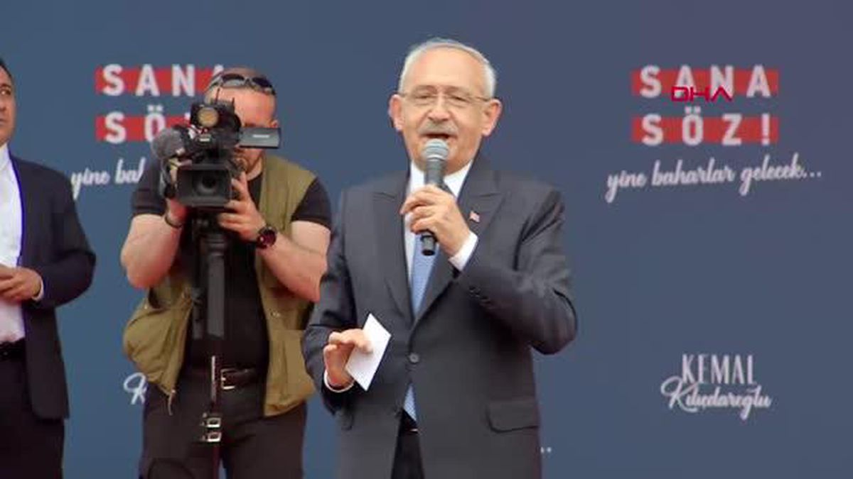 TEKİRDAĞ-KILIÇDAROĞLU 'GENÇLER TÜRKİYE'NİN KADERİNİ DEĞİŞTİRECEK SİZLERSİNİZ'