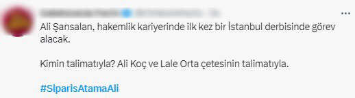 Türkiye gündeminde zirveye oturdu! 'Sipariş atama Ali' etiketiyle yapılan paylaşımlar 100 bini geçti