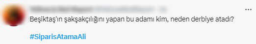 Türkiye gündeminde zirveye oturdu! 'Sipariş atama Ali' etiketiyle yapılan paylaşımlar 100 bini geçti