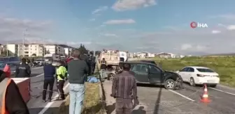 Bergama'da zincirleme trafik kazası: 1 ölü