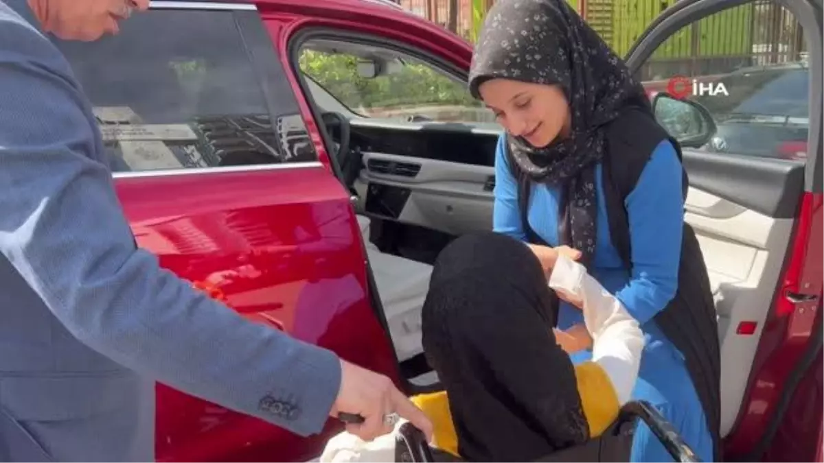 Engelli genç kızın TOGG sevinci