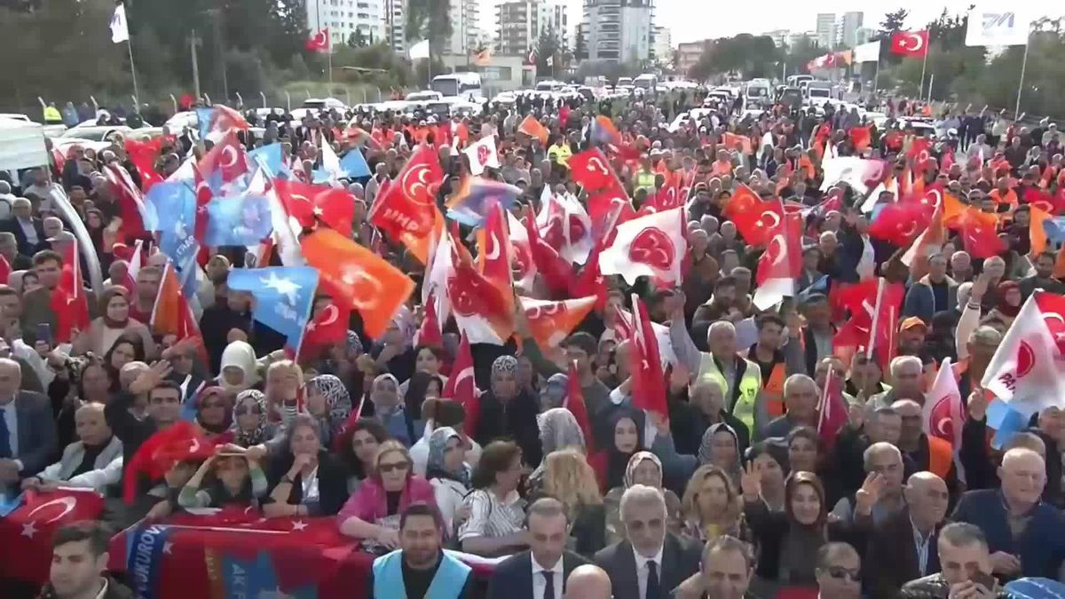 Erdoğan Adana'daki Köprü Açılış Törenine Katıldı