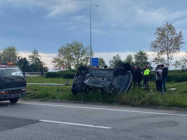 Ölümlü kazanın güvenlik kamera görüntüleri ortaya çıktı