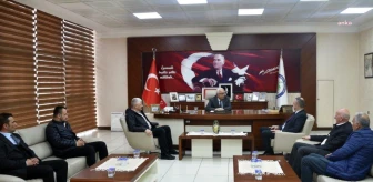 Zonguldak Belediye Başkanı Halil Posbıyık'a Taziye Ziyareti