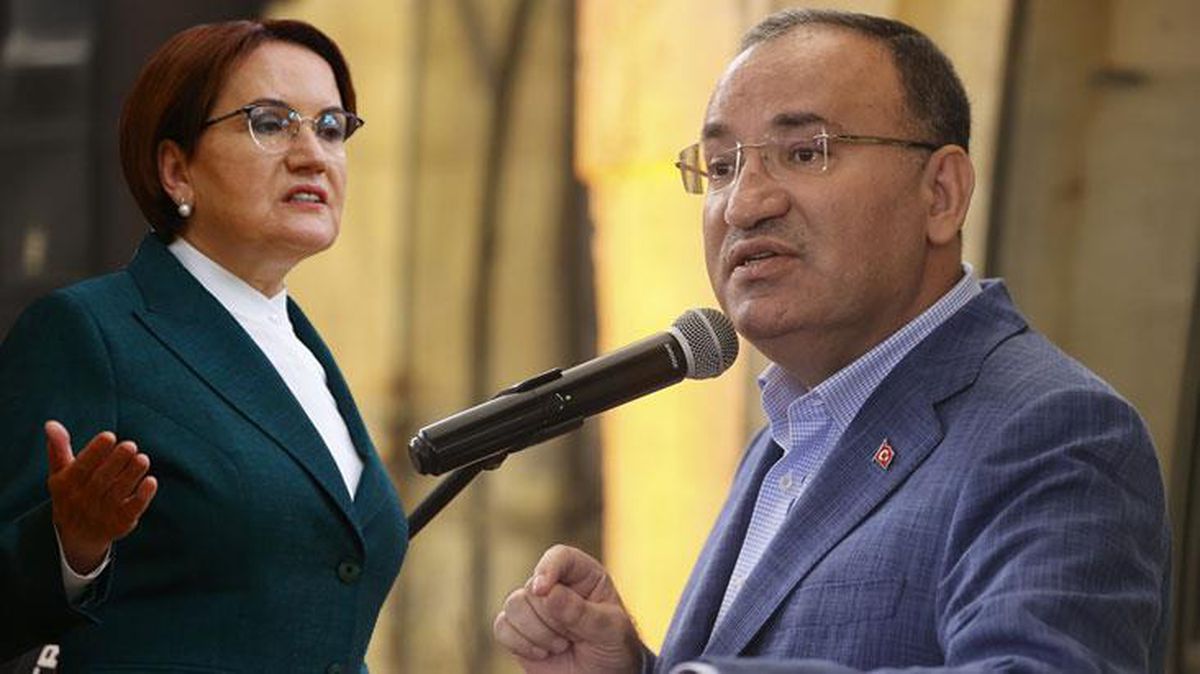 Akşener'den Bakan Bozdağ'ın 'Şampanya ile kutlayacaklar' çıkışına yanıt: 5 vakit namaz kılan hacı bir kadınım