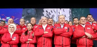 Cumhurbaşkanı Erdoğan ve Azerbaycan Cumhurbaşkanı Aliyev TEKNOFEST'te