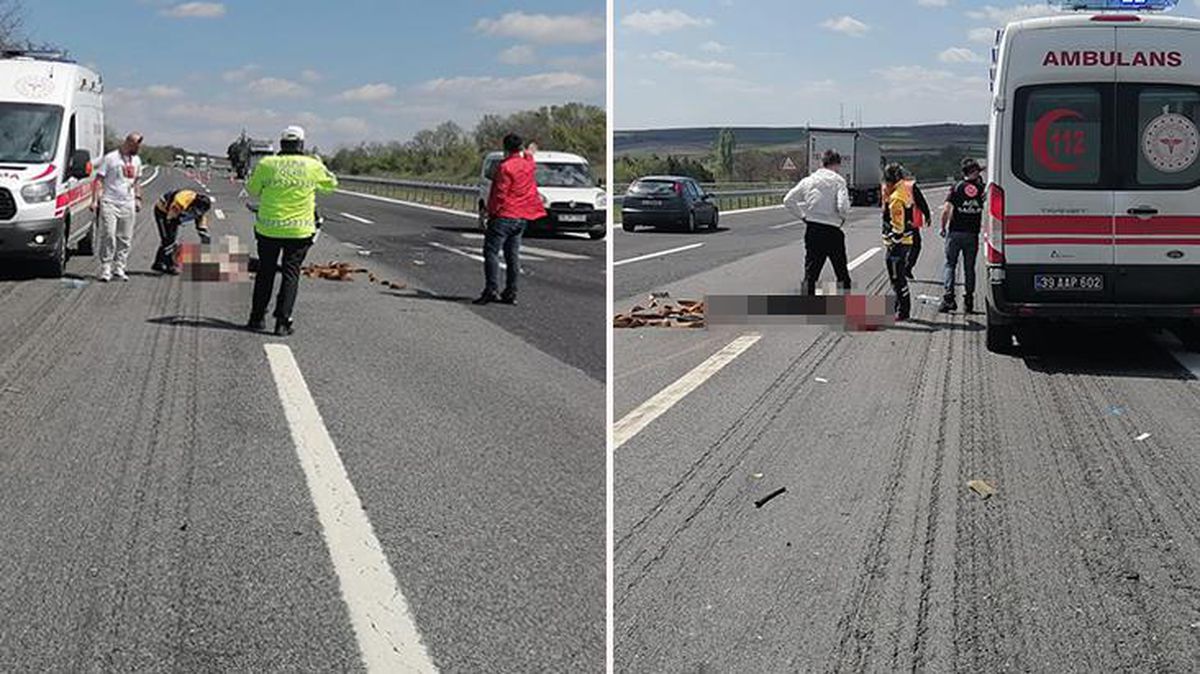 Edirne'de kahreden olay! Bulgar vatandaşı hamile kadın, trafik kazasında hayatını kaybetti