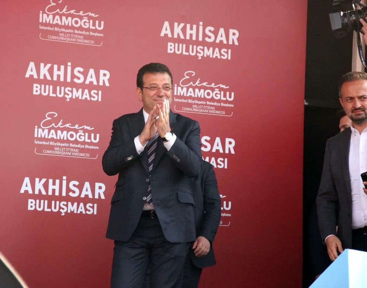 Ekrem İmamoğlu Akhisarlılara seslendi