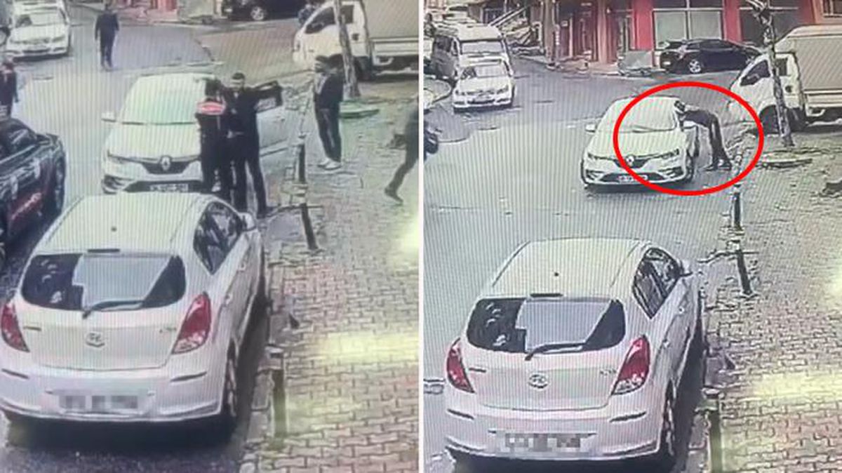 Maltepe'de otomobil içerisinde uyuşturucu ticaretine polis baskını! Operasyon anı kamerada