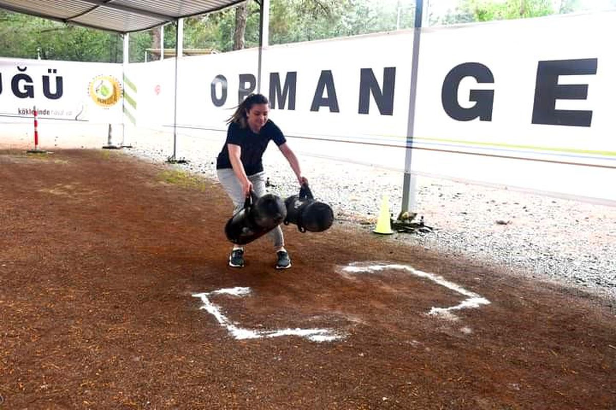 Orman muhafaza memur adaylarına Survivor gibi sınav