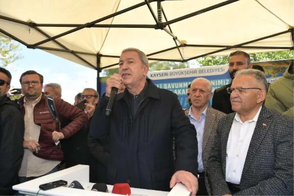 MİLLİ Savunma Bakanı Hulusi Akar: 'Milletimizin ferasetine güvenimiz tam'