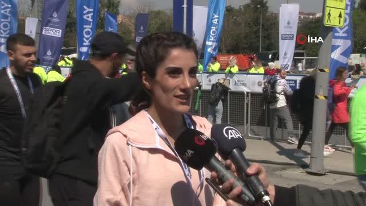 Depreme kampta yakalanan Yayla Gönen yarı maratonda birinci oldu- Yayla Kılıç Gönen: 'Sporun iyileştirici gücüne dayanarak yarışmaya katıldım'-...