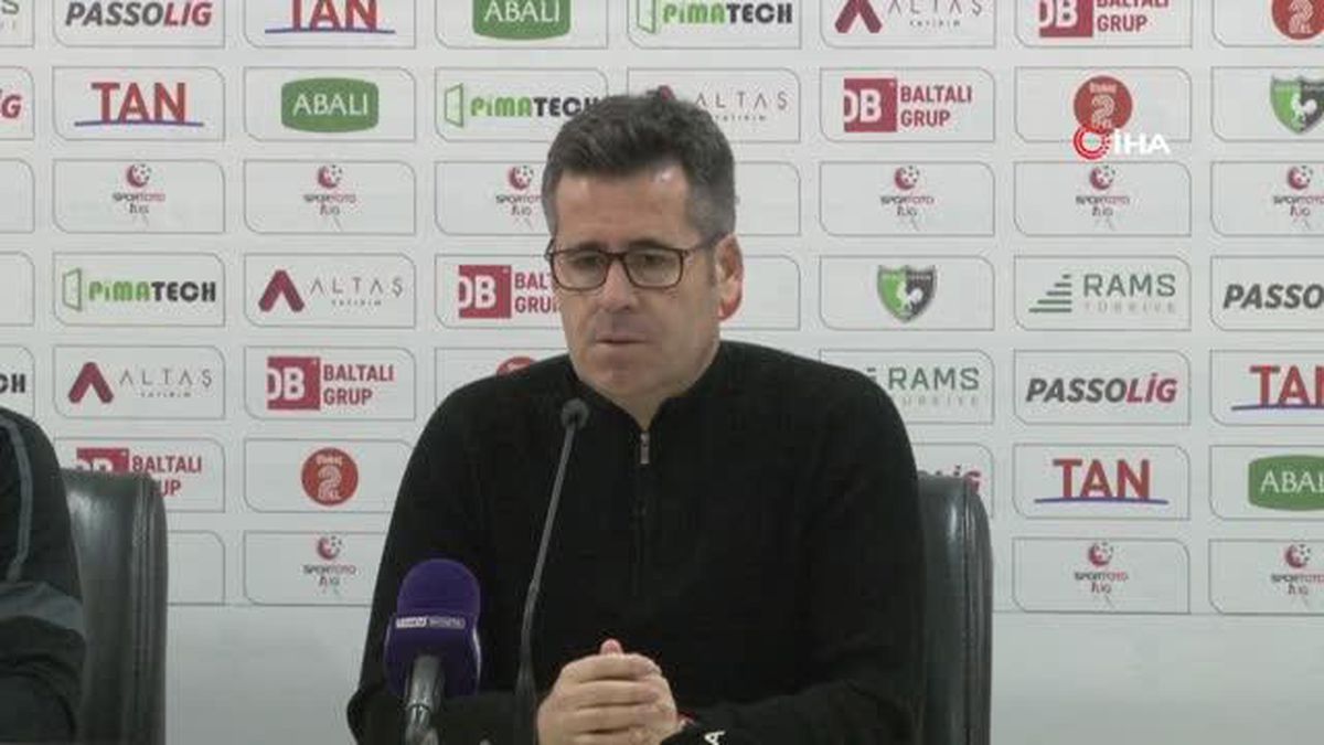 Hüseyin Eroğlu: '1. Lig'e veda eden iki takımın karşılaşması oldu'