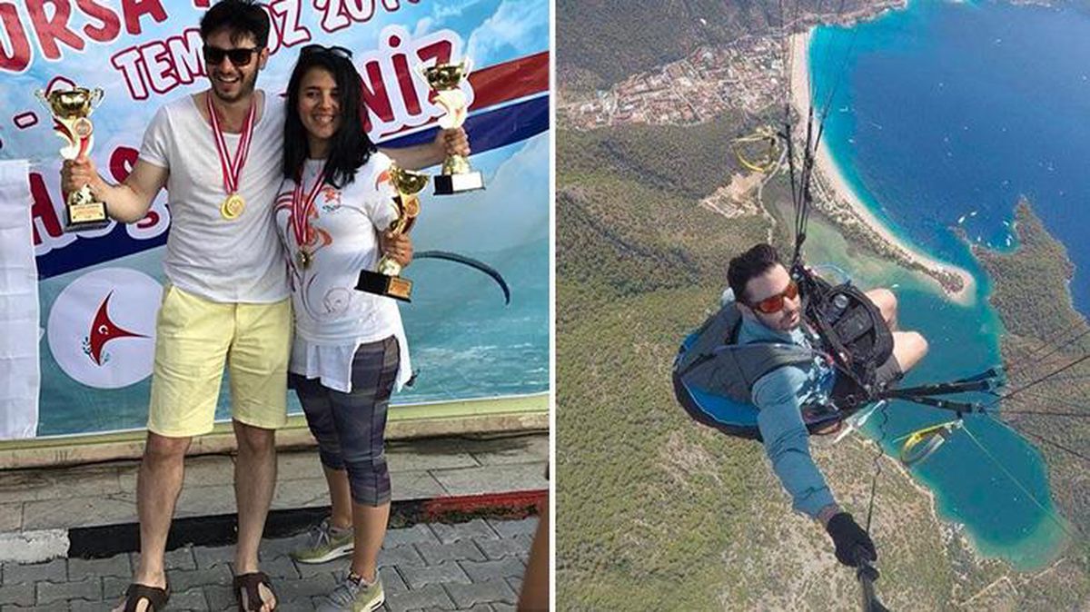 Milli paraşütçü uçuş sırasındaki kazada hayatını kaybetti