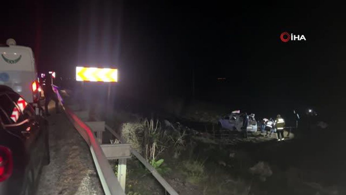 Nevşehir'de otomobil şarampole uçtu: 1 ölü, 2 yaralı