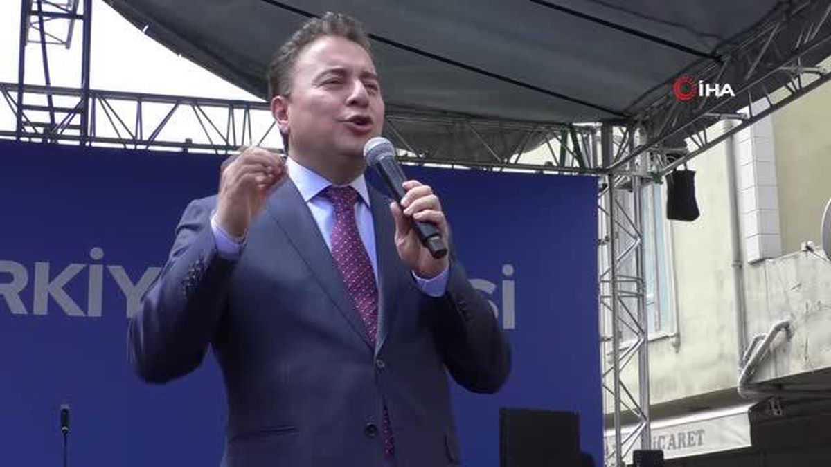 Ali Babacan Iğdır'da