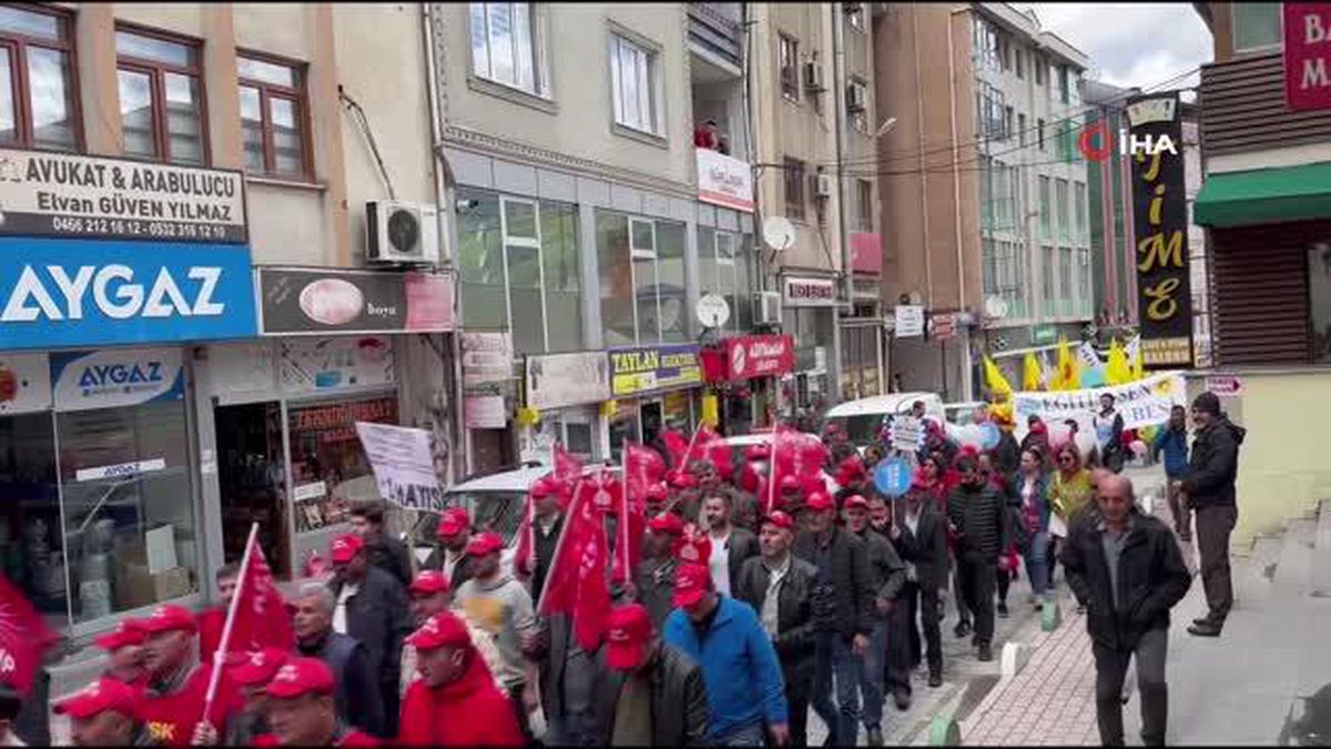Artvin'de 1 Mayıs coşkusu
