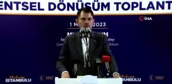 Bakan Kurum: '2 yıl içerisinde bu inşaatları bitirip tamamlayıp teslim edecek'