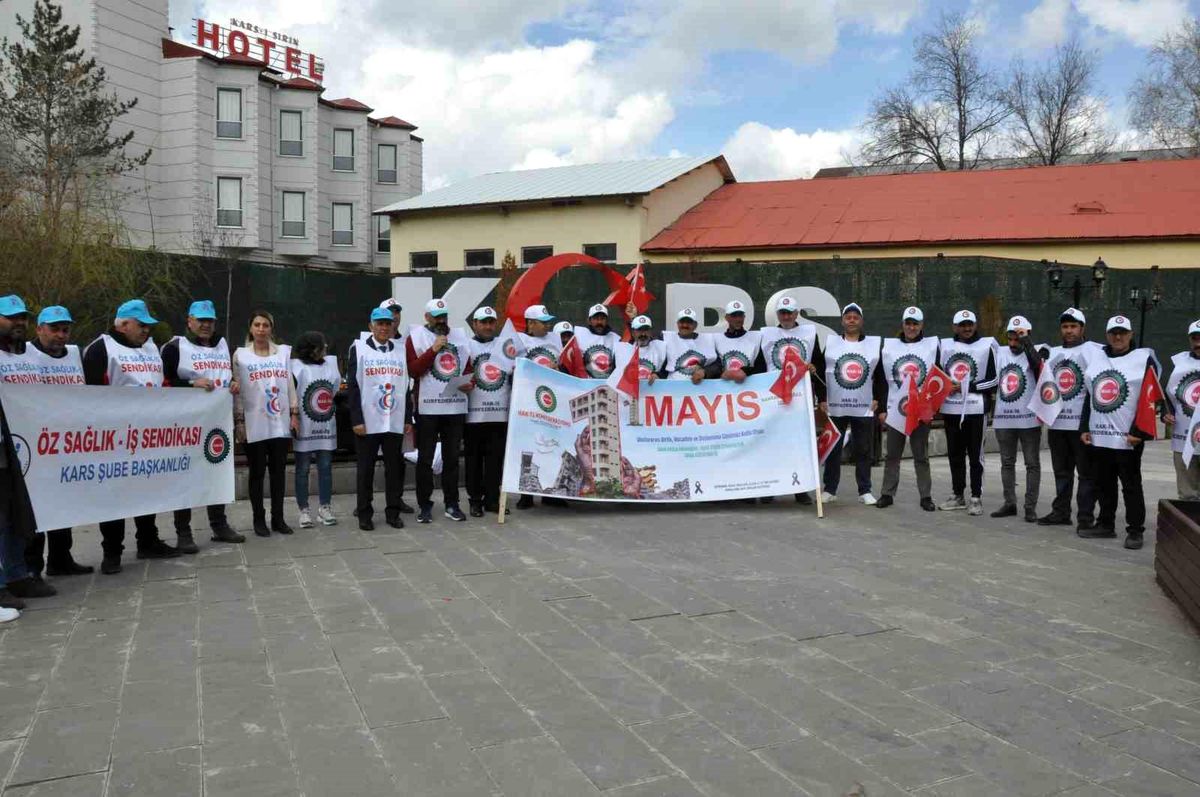 Kars'ta HAK-İŞ'ten 1 Mayıs açıklaması
