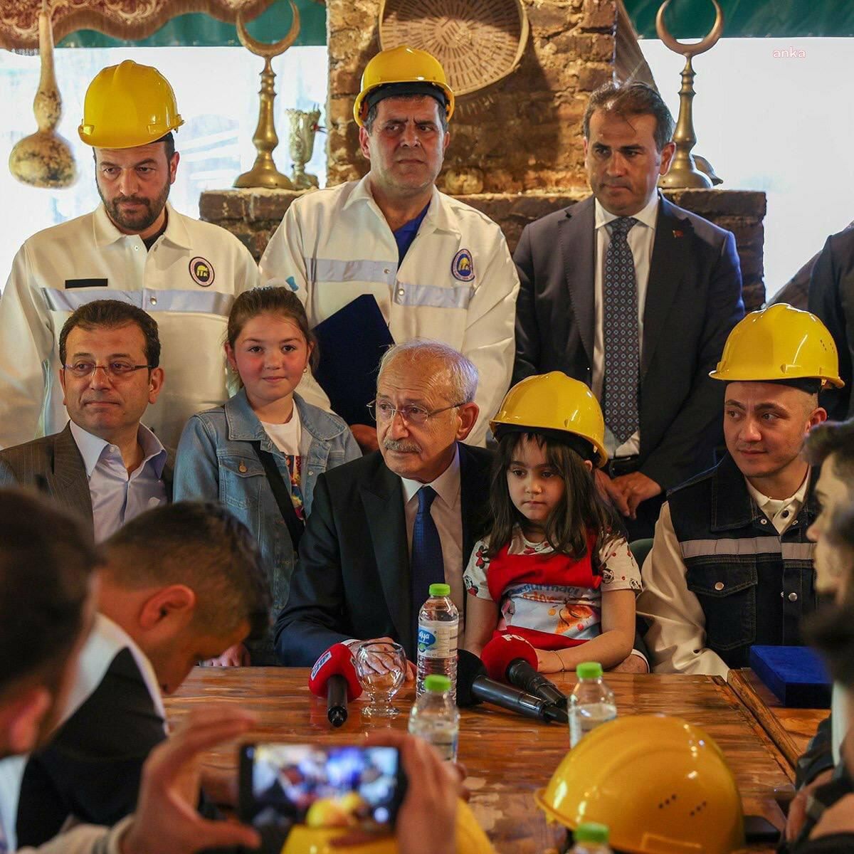 Kılıçdaroğlu, Zonguldak'ta Madencilerle Buluştu