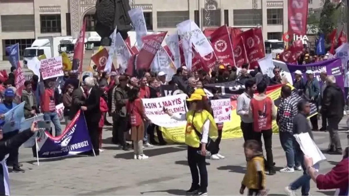 Konya'da 1 Mayıs kutlamaları