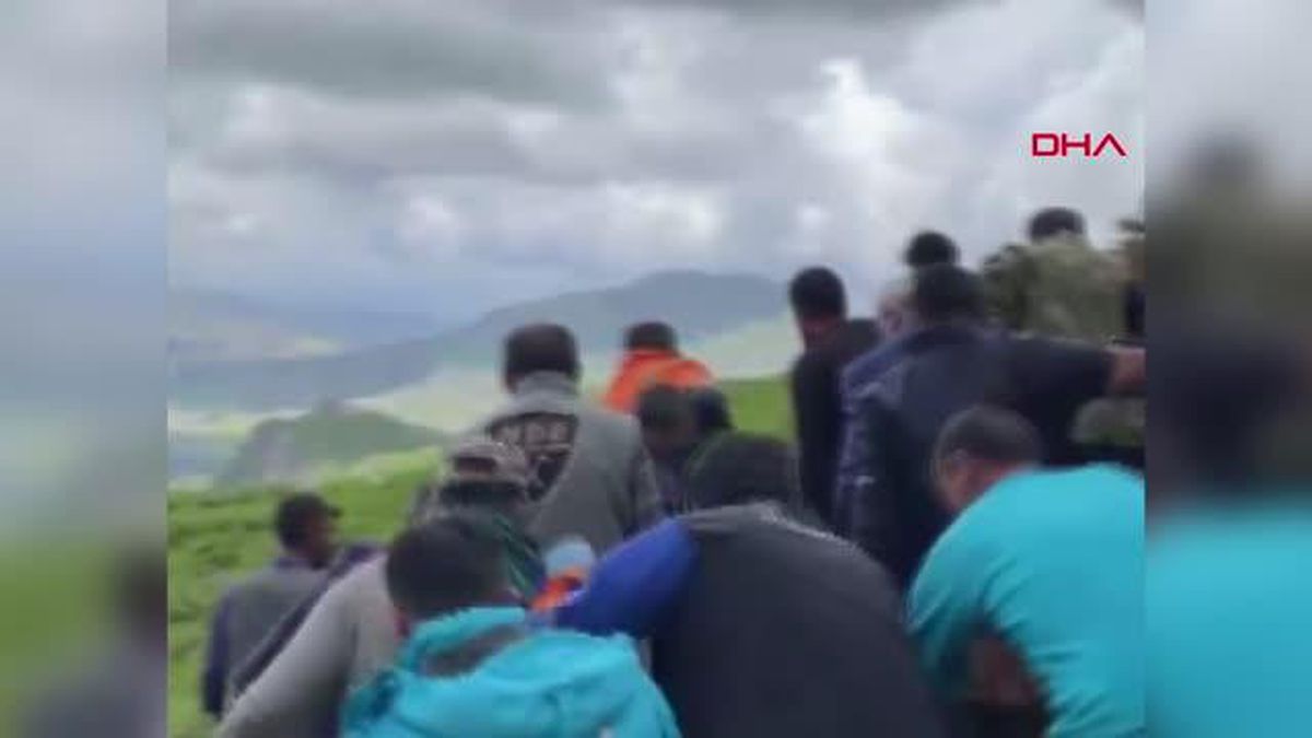 OT TOPLARKEN 100 METREDEN KAYALIKLARA DÜŞEN EMEKLİ GÜVENLİK KORUCUSU ÖLDÜ