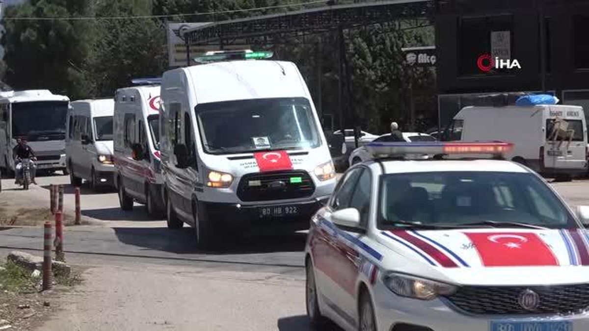 Şehit polis memuru Resul Barutçu, Osmaniye'de toprağa verildi