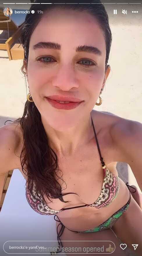 Tatil sezonunu açan Berrak Tüzünataç, bikinili pozunu paylaştı Tatil sezonunu açan Berrak Tüzünataç, bikinili pozunu paylaştı