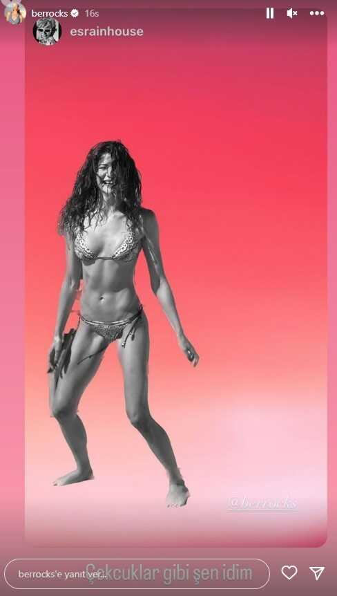 Tatil sezonunu açan Berrak Tüzünataç, bikinili pozunu paylaştı Tatil sezonunu açan Berrak Tüzünataç, bikinili pozunu paylaştı