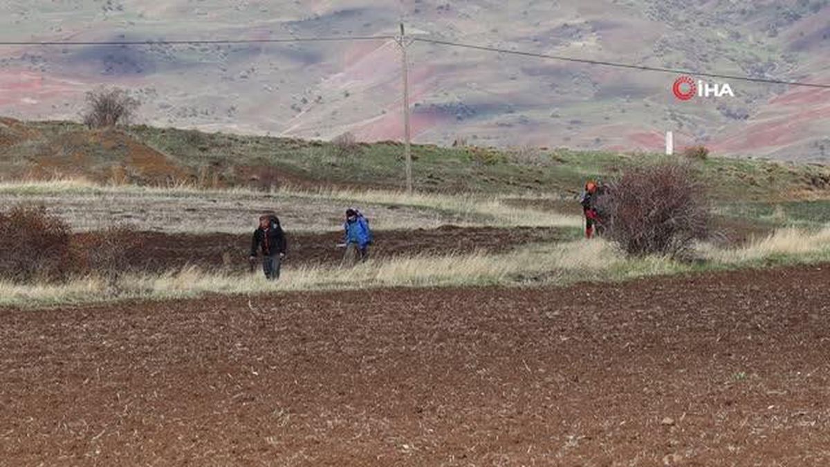 Trekkingçiler bir günde iki mevsim yaşadılar