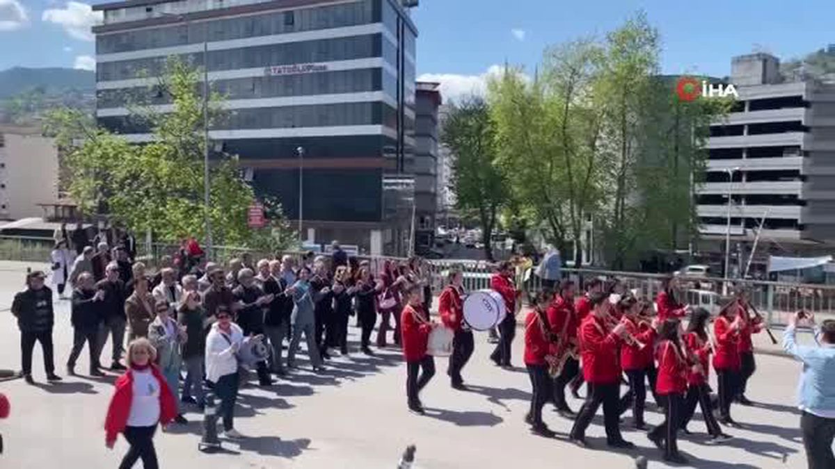 Zonguldak'ta 1 Mayıs kutlandı