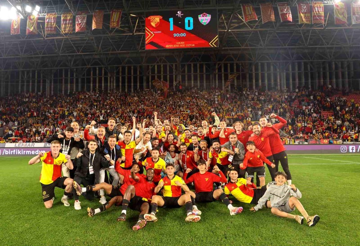 Göztepe'nin gözü finalde