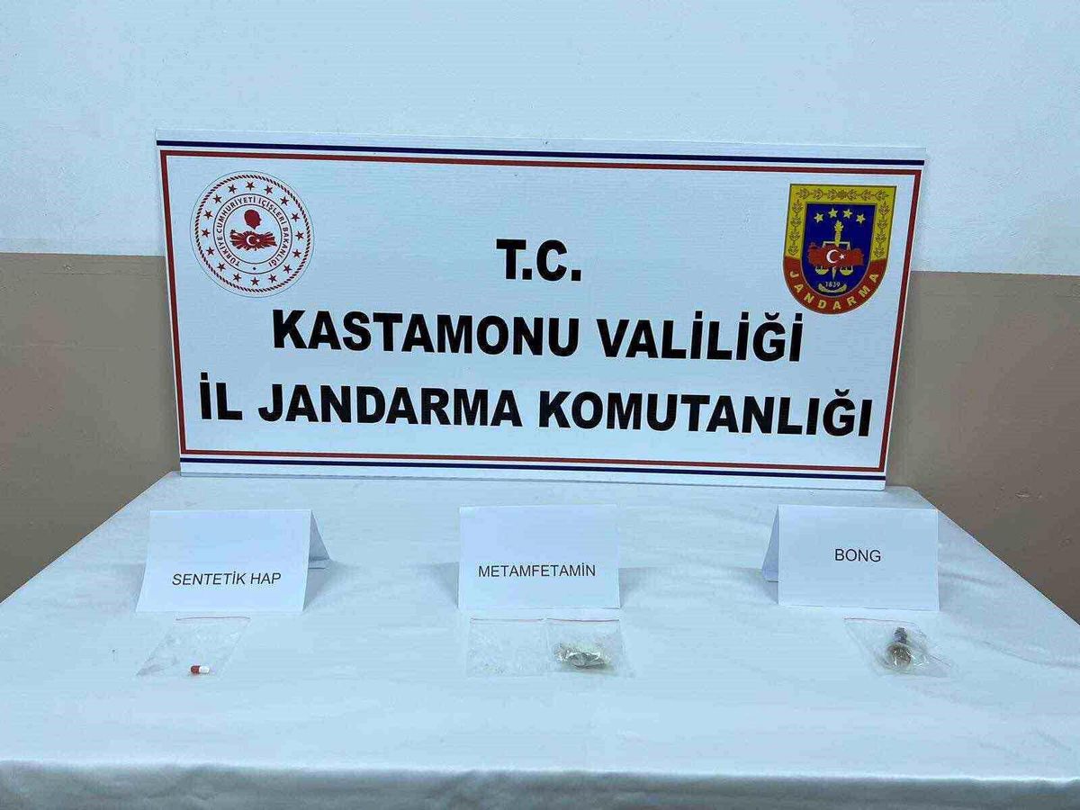 Kastamonu'da uyuşturucu operasyonu: 1 gözaltı